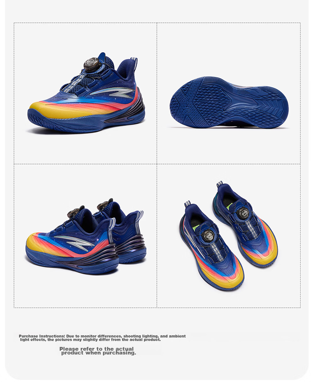 Anta Kids Sports Shoes Boys Toddler 2026 Durable Professional Spark X Basketball Shoes 312639950 21